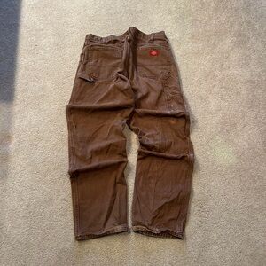 Brown dickies carpenter pants size 40x34